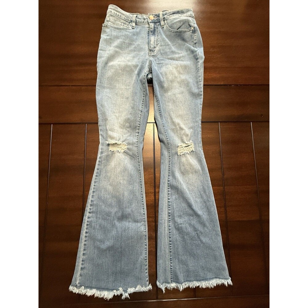 🔥YMI Lainey Style High-Rise Super Flare Jeans 70s Retro Style Women’s 5 31 Y2K